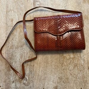 Crocodile Skin Crossbody